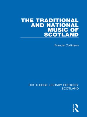 cover image of The Traditional and National Music of Scotland